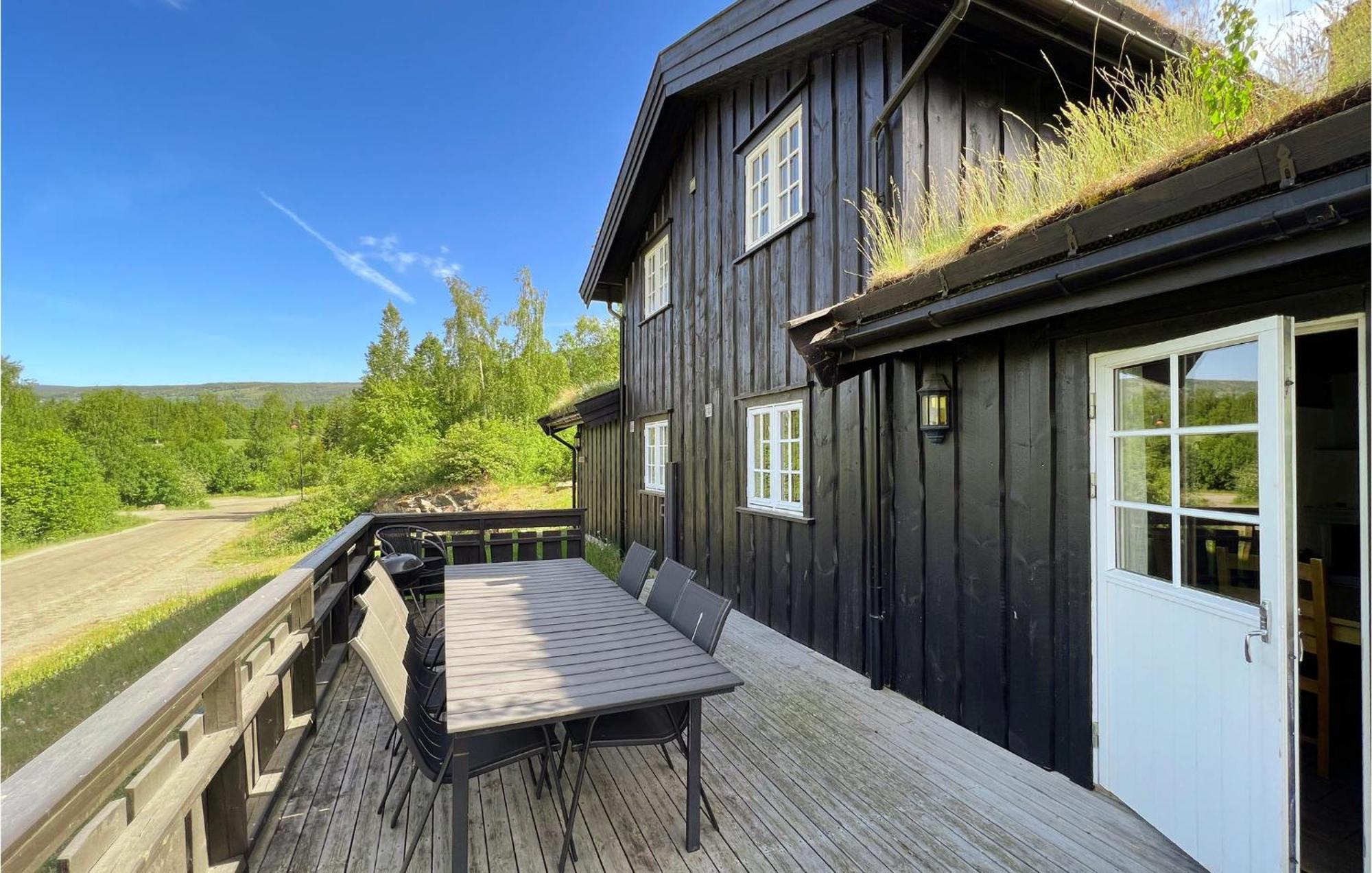 Cozy Home In Oyer With House A Mountain View Eksteriør bilde